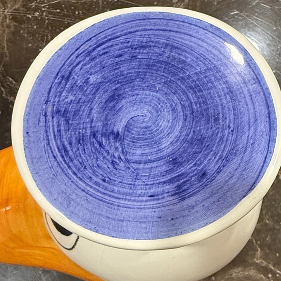 Donald Duck Vintage  Ceramic Coin Bank — Quadrifoglio Italy - Picture 4 of 9